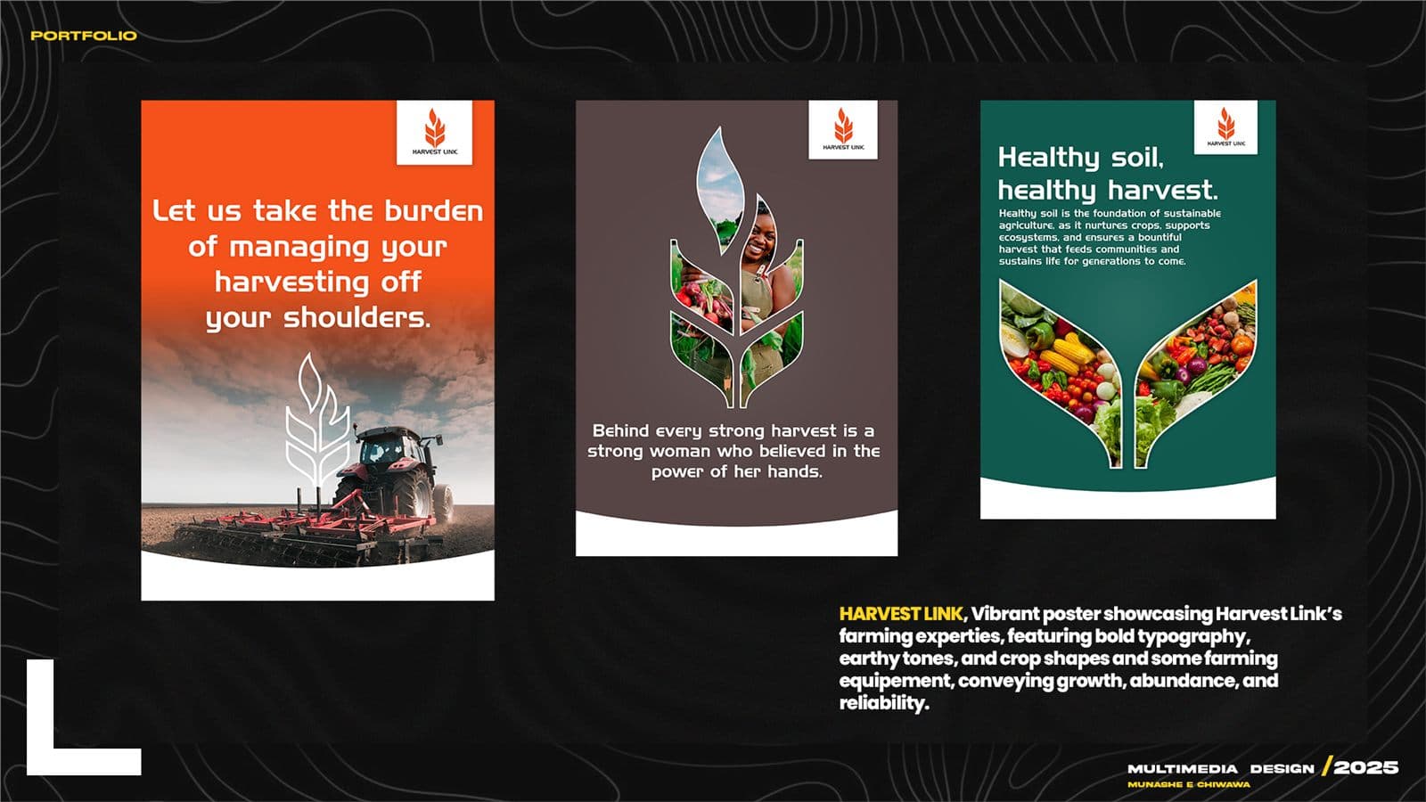 Harvest Link — poster campaign