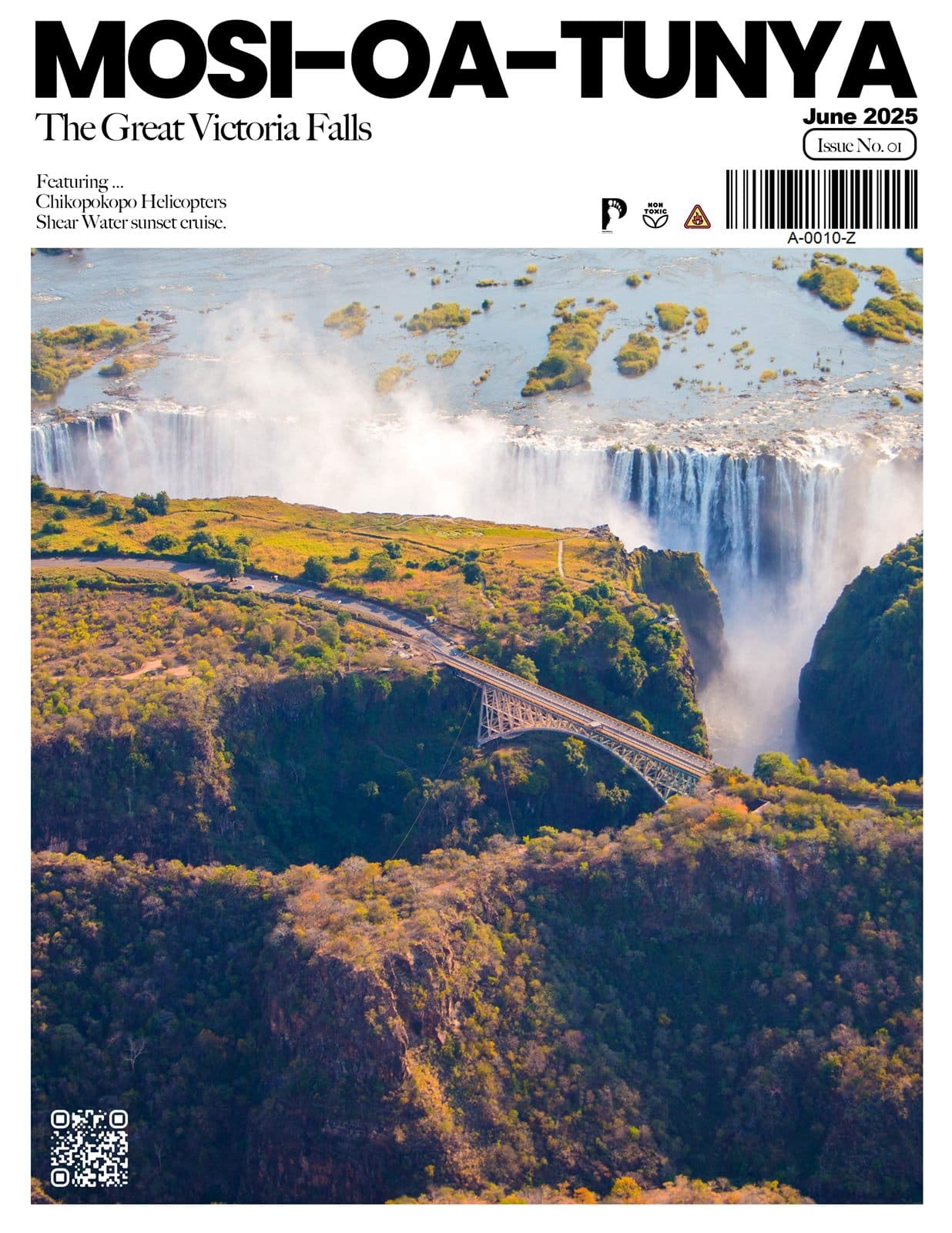 Mosi-oa-Tunya — Editorial cover design, Issue No. 1